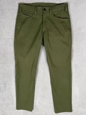 Truewerk EDO Werkpant Pants Men's 32x31* Olive Utility Wicking Workwear Stretch